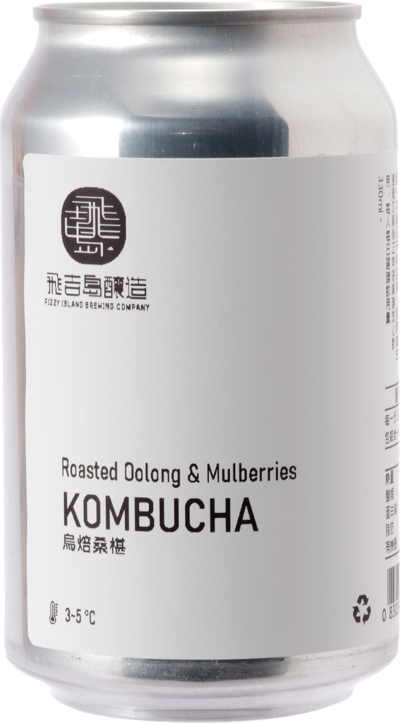 Roasted Oolong & Mulberries Kombucha (Can) | 飛吉島釀造Fizzy